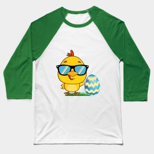 Cute Easter chicks with eggs Baseball T-Shirt